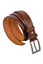100% Genuine Leather Belt and Wallet Gift Set with Special Box - Brown (Groom's Gift and for Special Occasions) - 6
