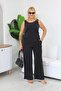 Plus Size Zero Sleeve Tencel Modal Set - 2