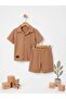 Boys' Top and Bottom Shorts Shirt Set 3-12 Years Old - 2