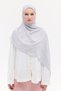 Comfort Cotton Shawl - Silver Gray - 3