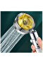 Turbocharged High Pressure Filter Shower Head with Water Flow Control, Built-in PP Cotton Filter and G1/2 Universal Connection - 2