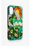 iPhone 16 Plus Compatible Mosaic Ocean Wave Pattern Silicone Case - 4