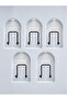Krm 5 Pieces Adhesive Wall Hanger Multi-Purpose Practical Hanger Set Krm - 4