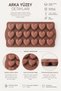 3 Pieces of 18 Heart-Shaped Silicone Chocolate Molds |   Jelibon, Ice Cream, Confectionery, and Mini Dessert Mold |   Bpa Free - 8