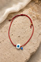 Red String Evil Eye Necklace 55 cm - 2