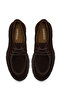 Women's Brown Lace-Up Thick-Soled Suede Leather Casual Shoes Af200015Ds - 4