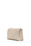 Women's Cream Printed Long Strap Crossbody Bag Ab500004Sb - 7