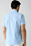 Short Sleeve Slim Fit Patterned Pocketed 100% Cotton Shirt - 5