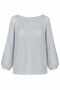 Square Neck Shimmering Blouse - 2