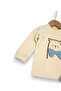 Baby Boy Set with Bow Tie and Teddy Bear Embroidery, 2-Piece Sweatshirt Set for 3-6-9-12 Months - 4
