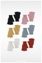 2024 New, Cut-To-Toe Angora Gloves Solid Color (50% Viscose 40% Polyamide 10% Angora) - 3