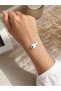 Spotted White Ceramic Fish Adjustable Bracelet - 2