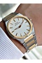 Special Design Silver-Gold Color 5 Atm Water Resistant Slim Full Steel 24 Months Warranty Men's Wristwatch 2180Mr - 3