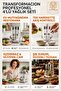 4-Piece Stainless Steel Stand Glass Oil Bottle Vinegar Bottle Salt and Pepper Shaker Set Menaj Set 723501 - 7