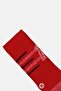x MLB Men Graphic Print Crew Sock, Red - 3
