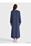 Rmz Gi̇yi̇m Farkiyla Zero Roba Collar Embroidered A-Line Dress - 5