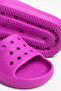 Girl's Lilac Purple Perforated Slippers Lightweight Summer Beach Pool Bathroom Slippers - 6