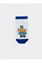 Two Mt Shop Quality Lcw Kids Mixed Printed 5-Pack Boys' Bootie Socks - 3