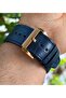 G-Force Js25 Miyota Mechanism Navy Blue Design Men's Chronograph Wristwatch Luxury with Box - 4