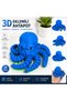 3D BASKI HAREKETLİ AHTAPOT FİGÜR