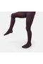 Medium Thick 40 Den Banana Dark Purple Color Girls' School Pantyhose - 3