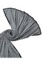 Piped Muslin Solid Color Shawl 90X190Cm - 4