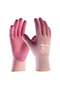 MaxiFlex Active protective gloves, pink + black, Elastane + nylon, size S