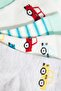 Car Patterned Seamless 5-Piece Cotton Long Socks for Baby Boy H9184A5Ns - 3
