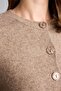 Regular Fit Crew Neck Buttoned Long Sleeve Cardigan H2445Ax26Wn - 4
