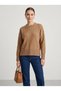 Crew Neck Knitwear Women's Sweater