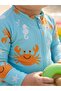 Children's Long Sleeve Zippered Swimsuit - Comfortable and Convenient Swimming Suit 12881 - 2