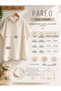 100% Cotton Muslin Pareo Towel - Baby Girl & Child Beach and Bath Towel Bathrobe Poncho (0-2 Years) - 2