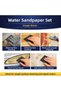 Water Sandpaper Set 12 Pieces 80 Grit Wet and Dry Use Sandpaper - 4