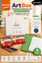 Painting Set |   25X35 cm Spiral Drawing Notebook, 12 Dry Paints, 12 Pastel Paints, A4 Green Secretarial Paper and 50 Sheets of Unlined Paper