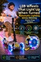 Blue Wheel Lighted Speedx Teen Scooter Wx-891 3-Wheel Kids Scooter with Adjustable Handlebars - 2