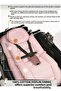 100% Cotton Orthopedic Baby Stroller Cushion with Lumbar Support, Size: 30X80 - 4