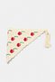 Beige Cherry Embroidered Women's Hair/Waist Accessory Takss26Da00027 - 5