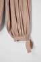 Stone Waistband Elastic Pockets Tie-Up Cuffs Comfortable Fit Half Lined Trousers Tdrss26Pl00058 - 6