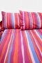 Double Striped Colorful Elastic Sheet Bedding Set 200X220Cm Tphaw27Ckn00003 - 4