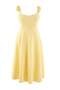 Yellow Woven Plus Size Dress Tbbss25Ah00225