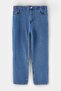 Mavi Yüksel Bel 90'lar Straight Fit %100 Pamuk Non-Stretch Büyük Beden Jeans TBBAW26CJ00052 - 5