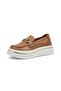 Women's Leather Casual Shoes T3960 - Tan - 39 - 2
