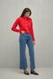 Soft Crop Cardigan Red - 2