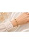 Tfany Model Gold Color Stainless Steel Women Bracelet-Women's Bracelet- Bracelet