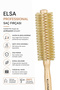 Professional 717 Natural Hair Brush 48 mm – Natural Hair Brush, Volumizing Round Hair Brush - 2