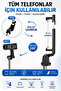 Bluetooth Controlled Selfie Stick – Extendable Phone Holder Monopod with Tripod Feature - 3