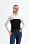 2-Pack Beige Neck Collar Sleeves & Combed Cotton Long Sleeve Hijab Neck Collar Set |   Stylish and Comfortable 2-Piece Combination Pack - 4