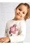 Girls' 3017 Flowered Long Sleeve T-Shirt Gkm0214
