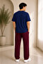 -Unisex Comfortable Fit 2-Piece Tracksuit T-Shirt Set 100% Cotton Stylish and Comfortable - 4