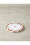 Retro Petite Melamine Trivet Kitchen Utensil 17 cm White - Orange